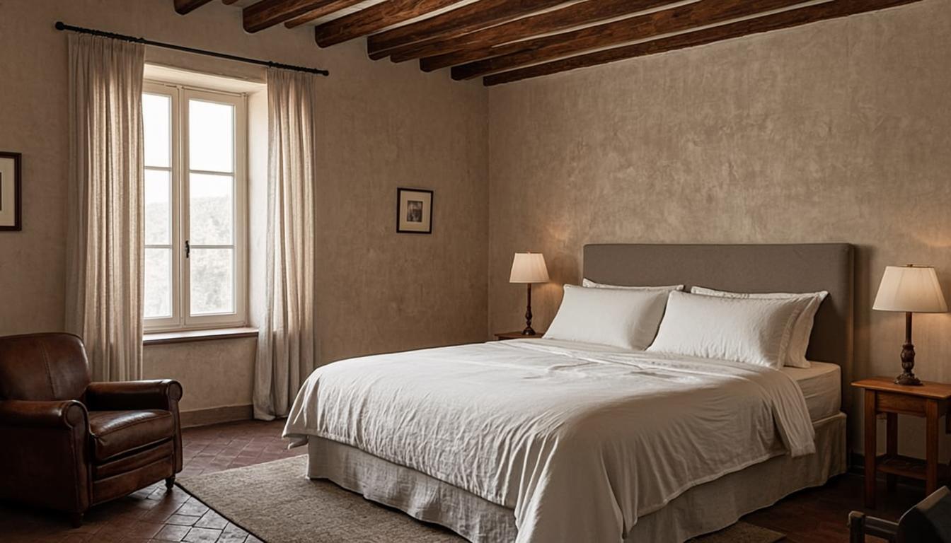 Suite Vista Douro — elegant suite with linen bedding and river light
